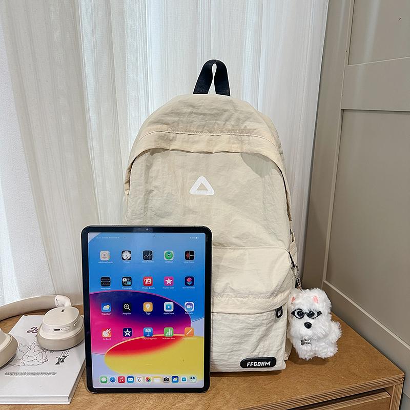 Junior High School Students Lightweight Schoolbag Women's Large Capacity Backpack