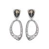 Irregular Surface Design Women's Earrings Exaggerate Textured Round Hoop Earrings  Daily