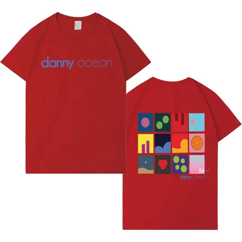 Rapper Danny Ocean Mens Summer Harajuku Style TShirt High Quality Gothic Short Sleeve TShirt HipHop Crew Neck Loose Top