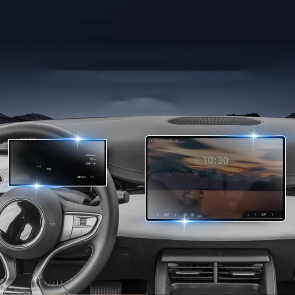 Tempered Glass For BYD Sealed 2024 2025 15.6 Inch Car Navigation Trument Screen Protection Film Anti-Scratch Accessories