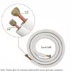 Tubo di Collegamento in Rame Alluminio per Condizionatore d'Aria 3m 5m Set Linea AC Isolato Raccordi Tubo a Spirale Coppia 1/4 3/8 1/2 5/8 Pollici