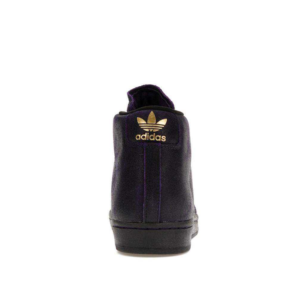Adidas Kader Sylla X Pro Model ADV Black Dark Purple Unisex Sneakers Core-Black IE4310