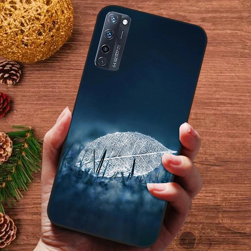 Świąteczne malowane etui na ZTE Axon 20 4G 5G Silikonowe miękkie etui na telefon na ZTE Axon 40 30 Pro Ultra A20 A2121 Capa Fundas