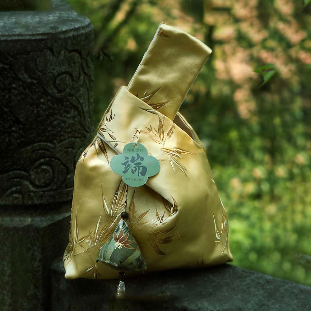 

Pin Tassel Knot Wrist Bag Zongzi Pendant New Chinese Style Handbag Duanwu Gifts Bag Party Style 4