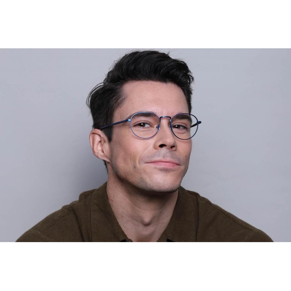 Full Rim Oval Blue Smartbuy Collection Pierre 976a Fashion Unisex Eyeglasses