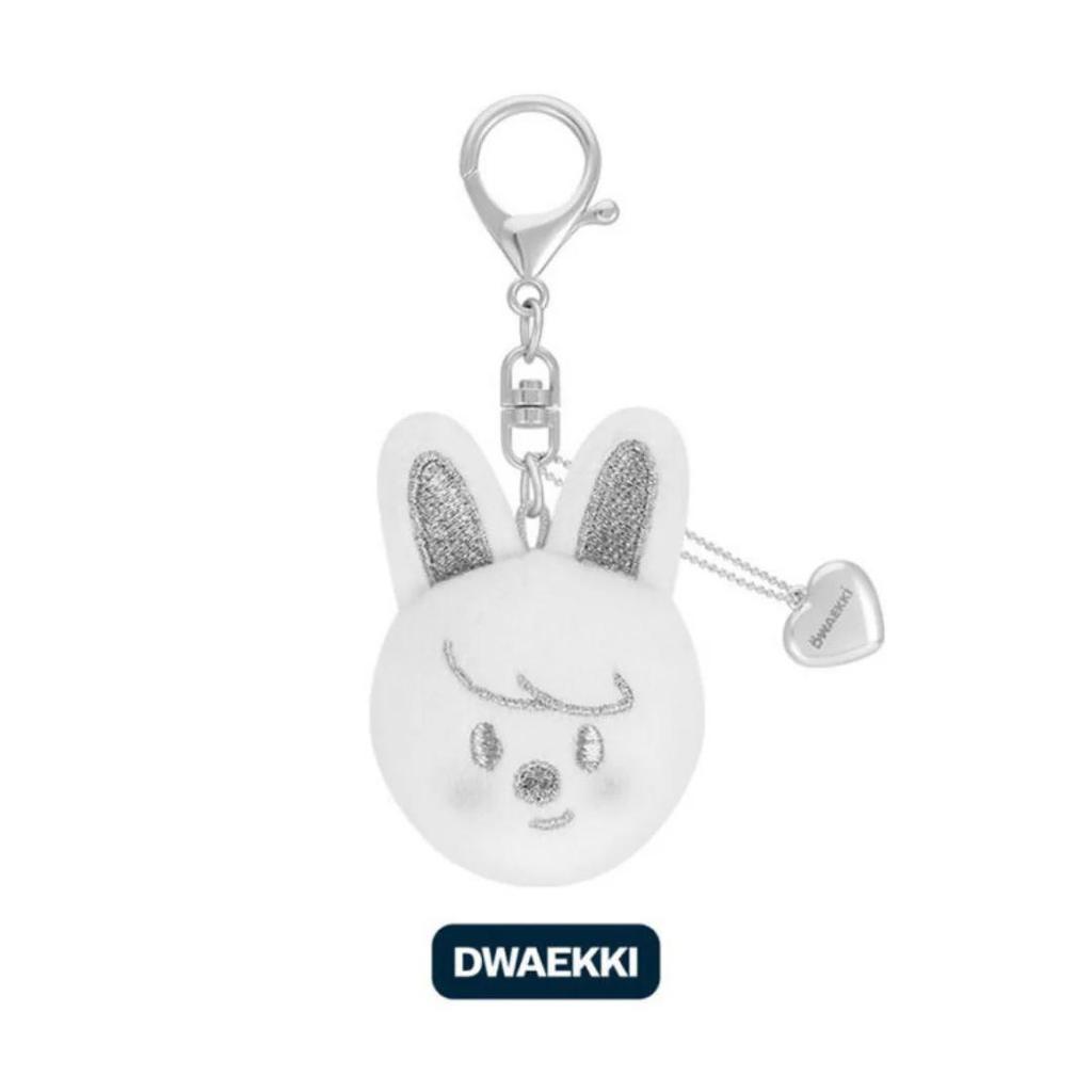 SKZOO FACE KEYRING SILVER Ver. - celebrATE