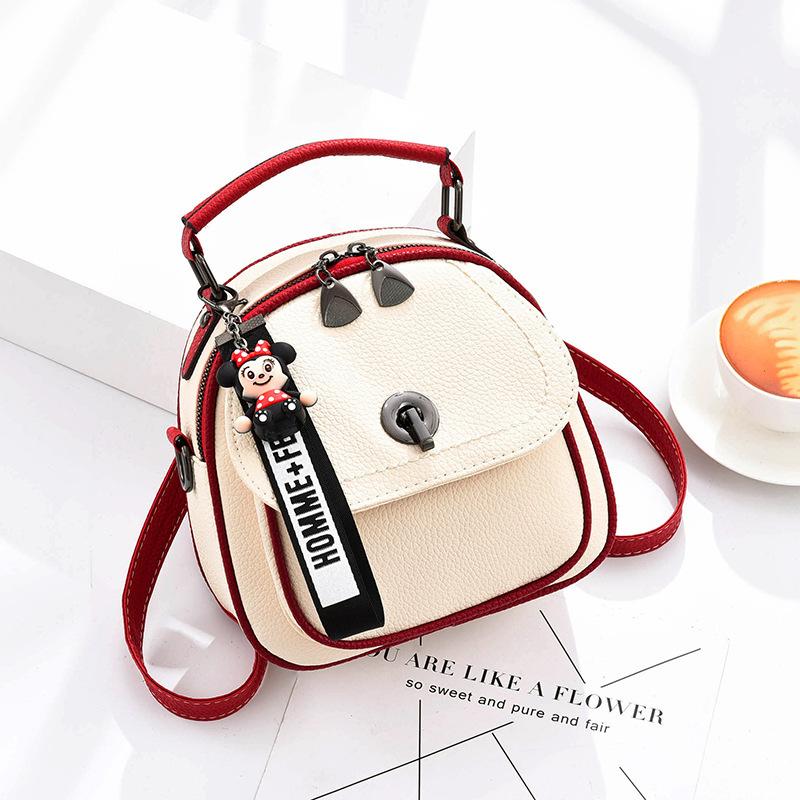 Summer new small bag women's bag 2025 new spring fashion foreign style backpack single shoulder messenger bag