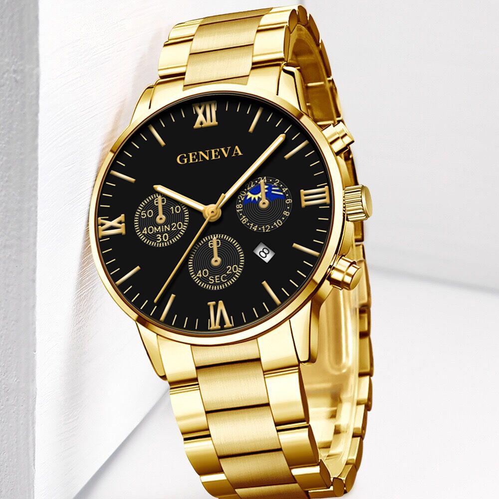 A New Trendy, Light Luxury, Versatile and Multi-functional Men's Watch, a Must-have Quartz Watch for Men's Fashion