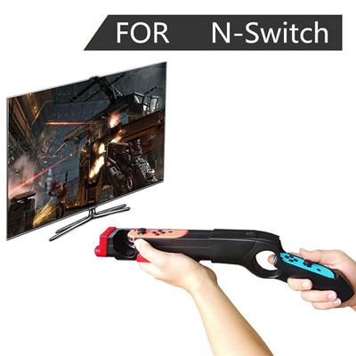 Mando de pistola de juego, empuñaduras compatibles con Nintendo Switch NS, Joy-con, periféricos para juegos, empuñadura, Joystick de disparo con sentido