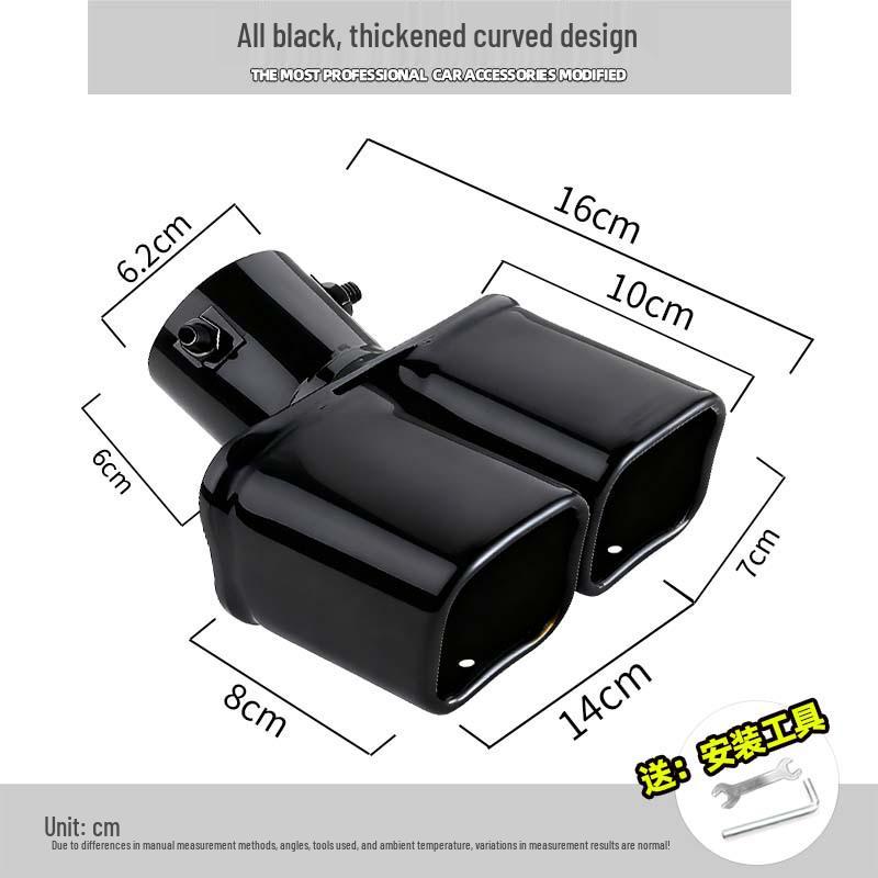 Mitsubishi Outlander Auspuffrohr: Doppelauspuff-Modifikation für Modelle 2013-2021