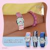 CREPHA Analog (Klepha) Kids' Watch, Waterproof, Fabric/Nylon Strap, Pink, NB-AK218-A