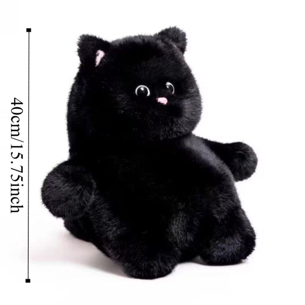 Fluffy Design White Cat Plush Toy Soft Toys Plush Animal Ideal Gift Stuffed Animal  Home Decor