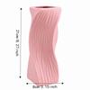 Home Decor Flower Vase Wave Pattern Irregular Vases Pots Hydroponic Bottle  Office Decoration