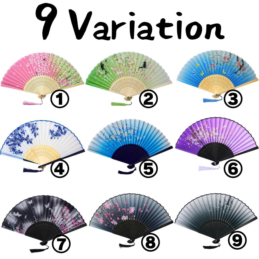 TSUDOI Folding Fan for Men and Simple Perfect for Summer Tea Japanese Japanese Japanese Japanese Cute Goods Women, Design, Yukata, Festivals, Kimono,