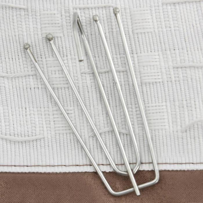 VidaXL Rideau occultant d'aspect de lin avec crochets Taupe 290x245 cm