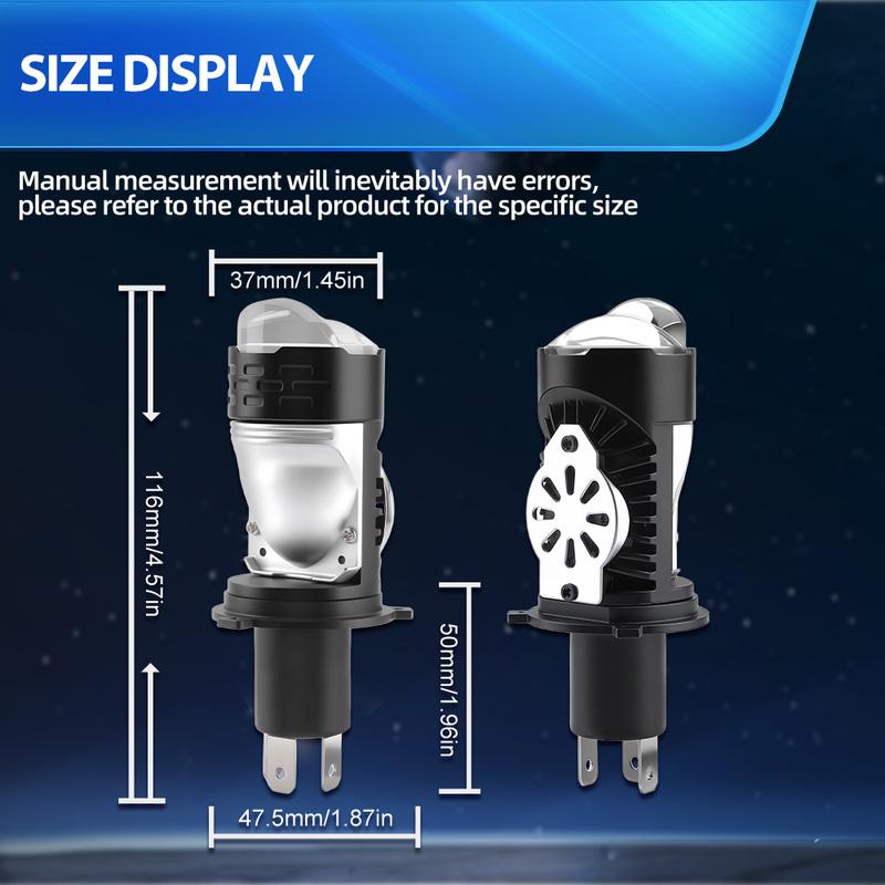 H4 LED Projector Lens Car Headlight Canbus 20000LM 150W Car LED Lights Bulbs 3570 CSP Turbo Lights Car Motorcycle Lights