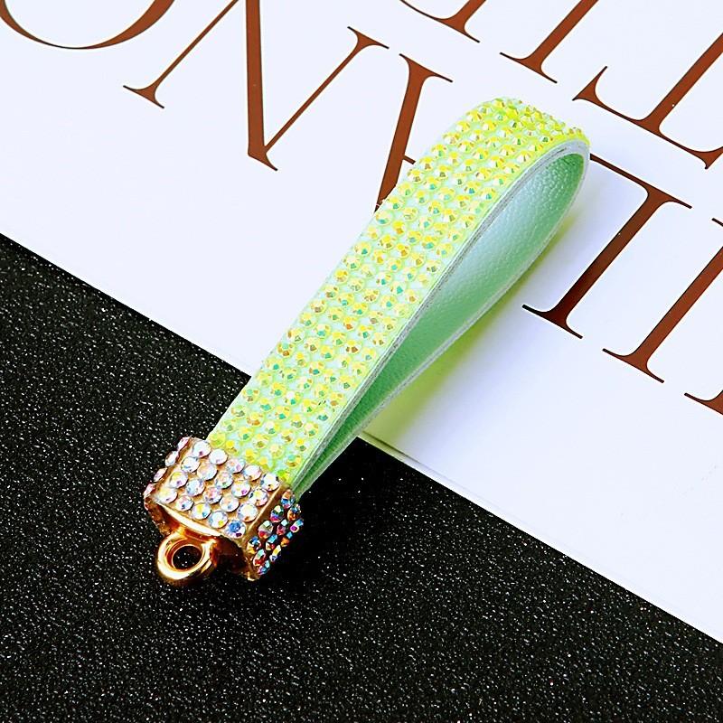 Colored Leather Keychain Rope Pendant Bag Decoration Fashion Gifts Ornament