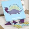 Non-Toxic Children'S Montessori Scene Puzzle Animal Traffic Dinosaur Early Education Cognitive Puzzle Educational Toys For Kids 2-5 Years