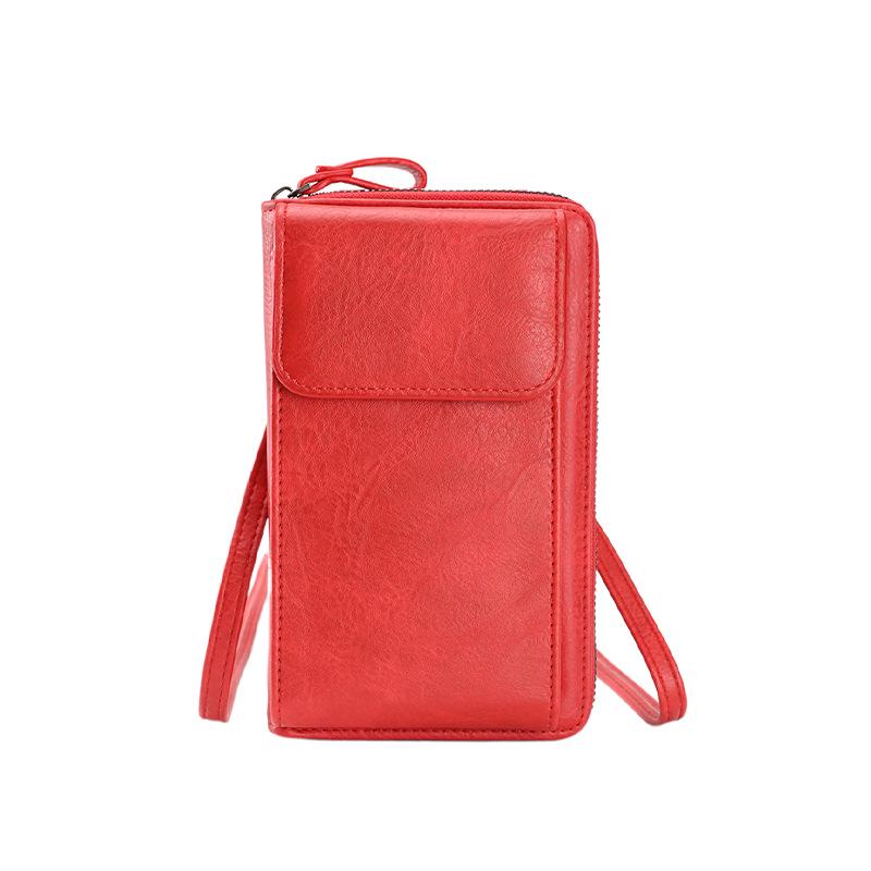 2024 Bestseller Retro Dámská Peněženka & Crossbody Taška na Mobil