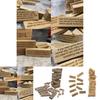 Icebreaker Wooden Stacking Toy Interactive Mind Game For Adults Couples' Bonding Activity
