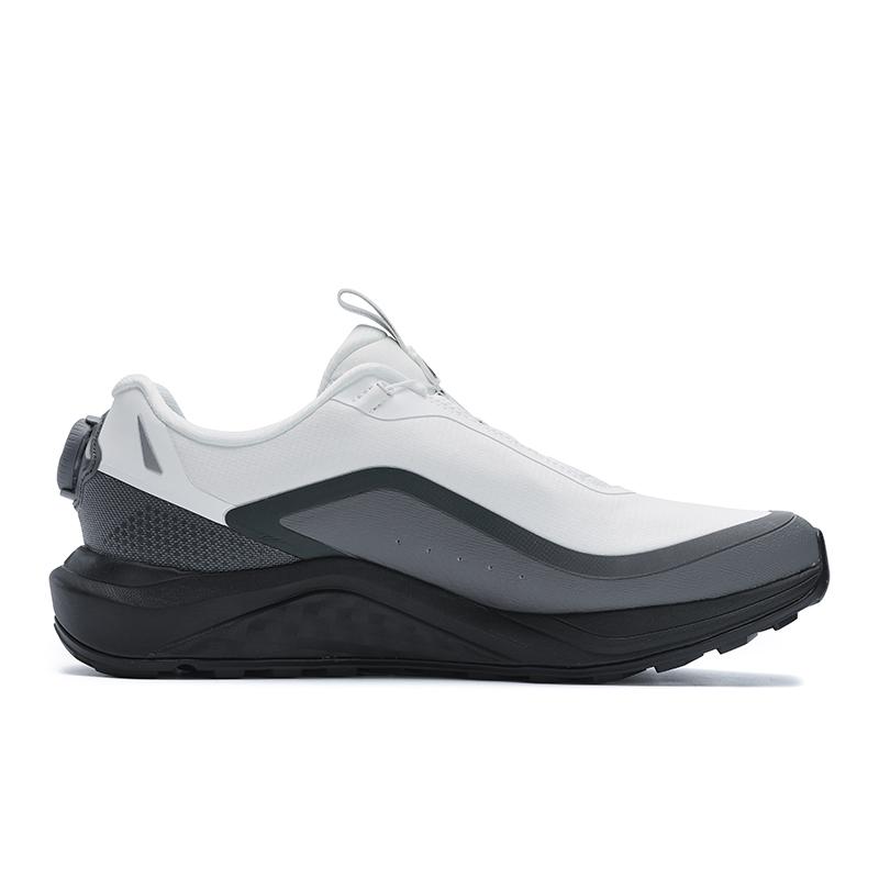 FILA BOA WOLF Slip Resistant Coverage Support Balance Low top Trail Running Shoes Men's White Gray A12M511221FBW
