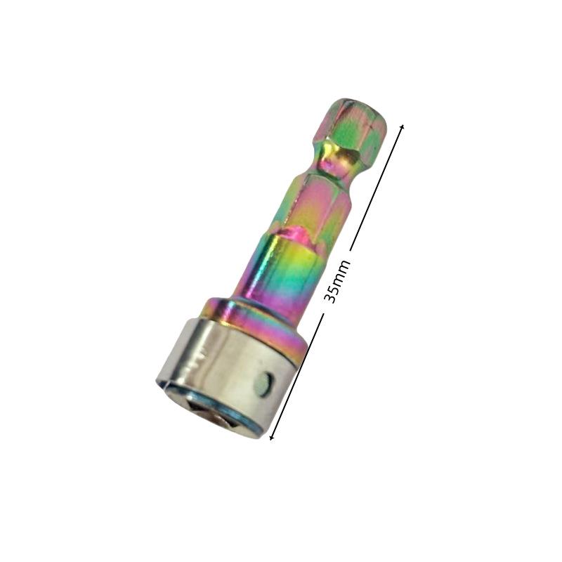 

Cross Swallowtail Silk Hex Socket Gold Steel Tile Drill Screw, 8mm Electric