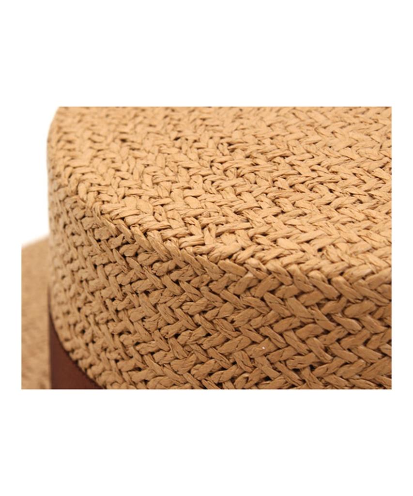 Yunibeosyeolkemiseuteuli Brown Line Brown Panama Hat Panama Hat
