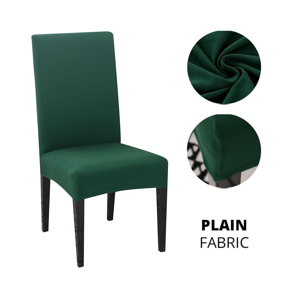 Elastic Dining Room Chair Slipcover Spandex Modern Removable Anti-Dirty Kitchen Seat Stretch Chair Covers For Banquet Party
