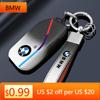 KWMBS1 Car Sticker Car Key Fob Ring Chain Cover Case For BMW 530i 540i 550e 750e 740i 760i X1 X2 X5 X6 X7 M5 iX1 iX2 iX XM i5 i7 2024 2