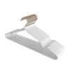 Non-Slip, Anti-Shoulder Angle Clothes Hanger - Thickened, Simple, No-Trace Plastic Drying Hanger