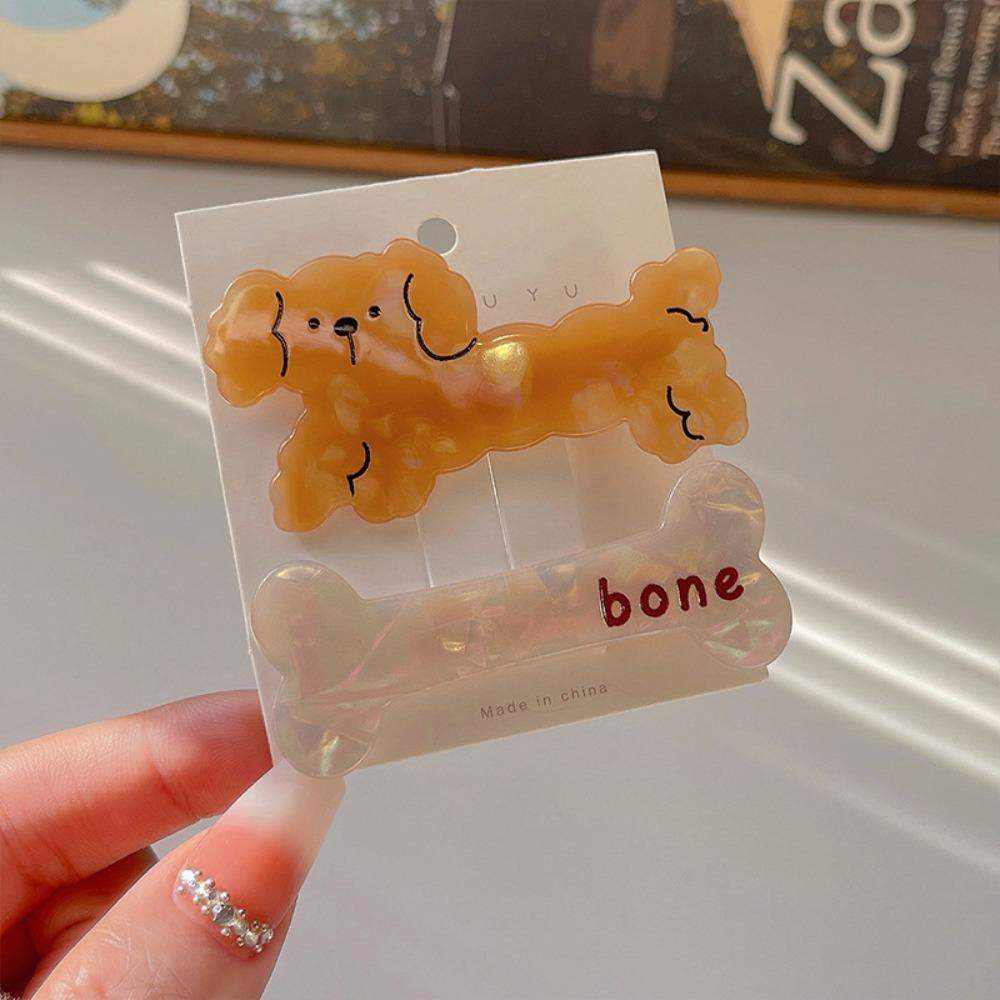 Cartoon Duckbill Barrettes Acetate Acrylic Hair Accessories New Side Bangs Hair Pins for Women Style 02