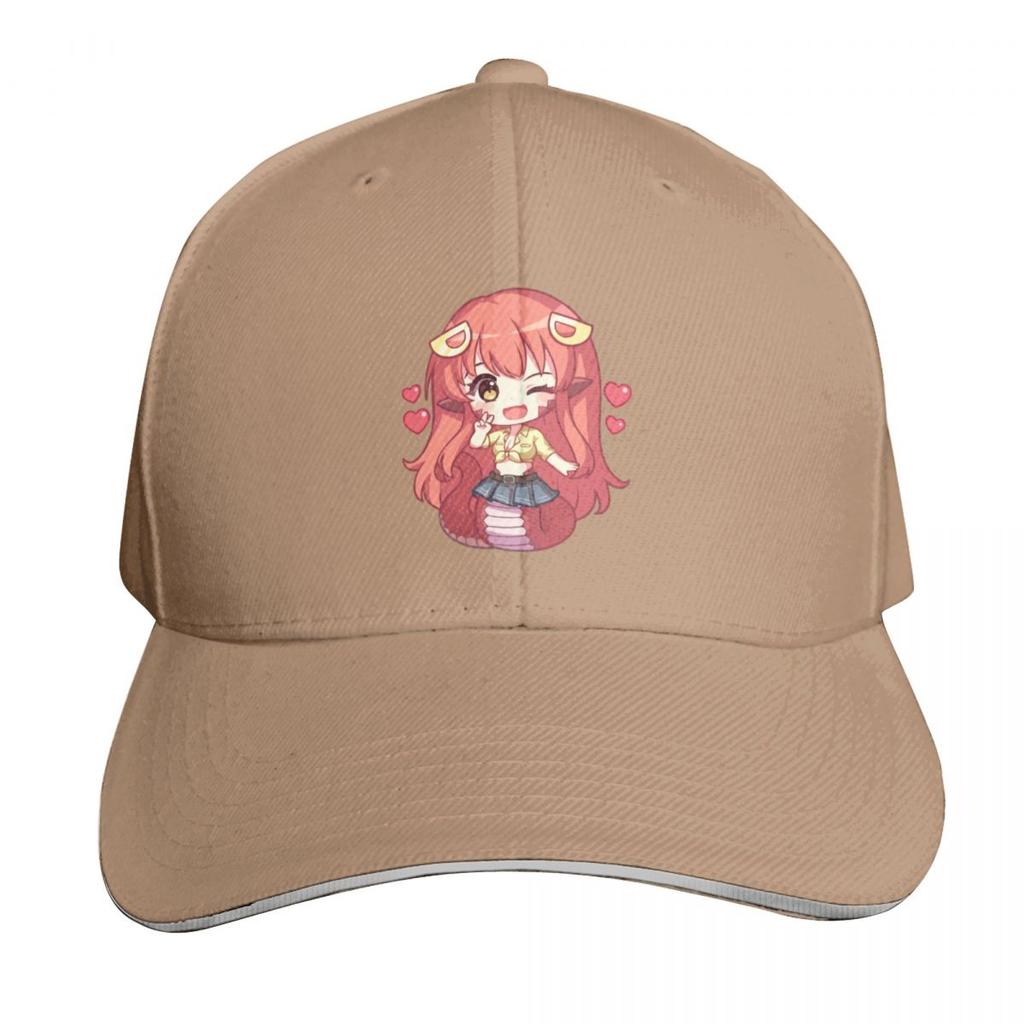 Miia Chibi Baseball Cap Winter Hat Christmas Hat Summer Hat Big Size Unisexs Tennis Womens