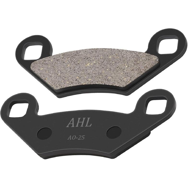AHL Front and Rear Brake Pads Compatible with POLARIS 500 Big Boss 6 x 6 1998 1999 Scrambler Sportsman Xplorer 500 4x4 1996 1997 1998 1999