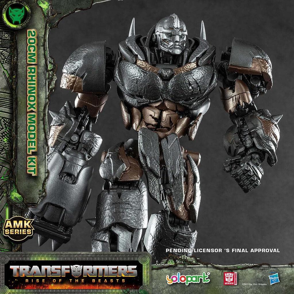 Box damaged YOLOPARK AMP Series RHINOX Rhinox Height 20cm Easy Assembly Plastic Model SOSKILL Transformers [ToyBase]