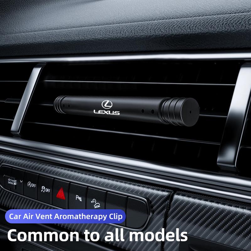 BJYL6 Interior Stickers Car Air Vent Perfume Flavoring Clip Fragrance Aromatherapy Freshener For Lexus ES CT GS NX CT200h IS300h ES300