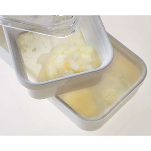 T-World Daikon-Rettichreibe mit Abtropfsieb 3007, Weiß