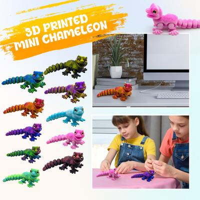 3D tištěný pohyblivý, 3D tištěný kloub pohyblivý, vhodný pro domácí dekorace, sváteční dárky a kolekce pro dospělé, změna barev v pohodě