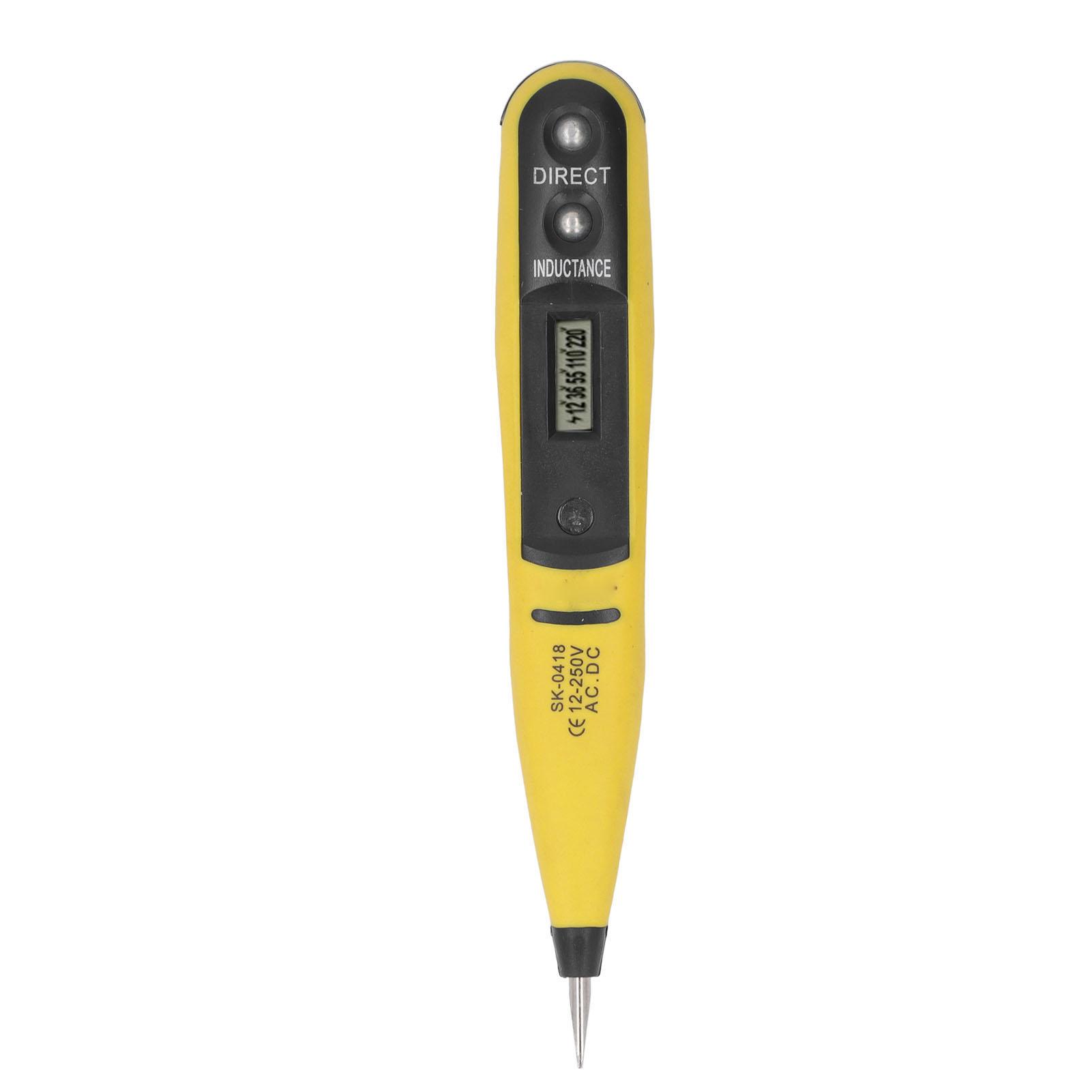 

Voltage Detector Pen Digital Display 12250V AC DC Volt Tester Circuit Line Test Pen for Repair
