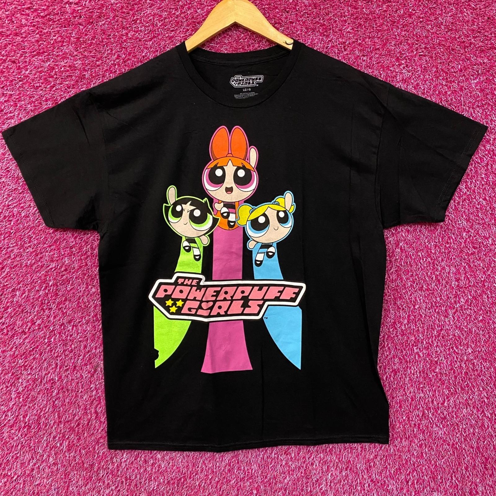Cartoon Network Powerpuff Girls Retro Cartoon T-Shirt 4XL