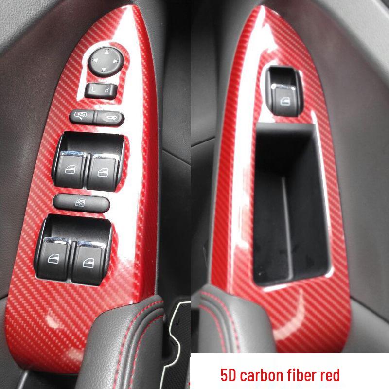 Arrizo 7 Carbon Fiber Scratch-Resistant Interior Stickers for Color Change & Decoration