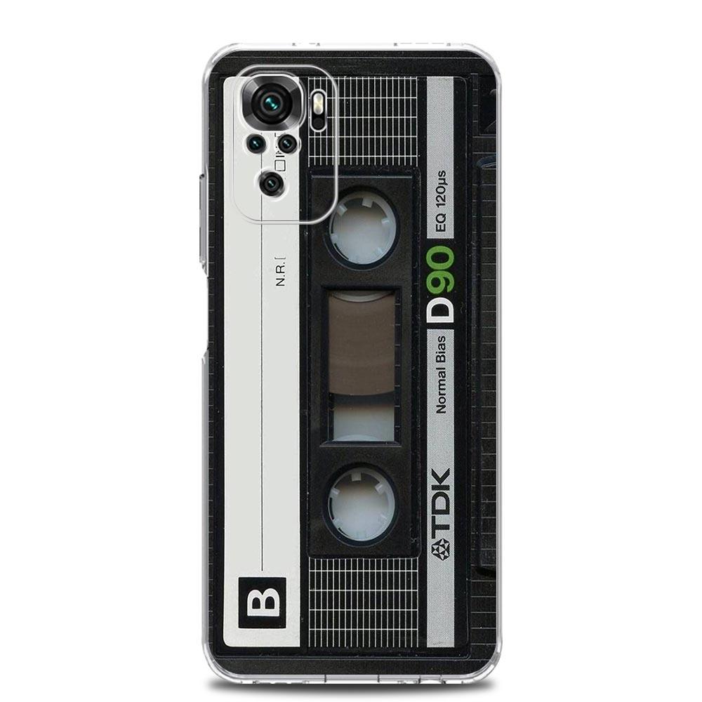 Handyhülle für Xiaomi Redmi Note 15 14 13 12 4G 10 11 Pro Plus 5G 14C 13C 12C 10C 7 Hülle Retro Vintage Kassettenrekorder