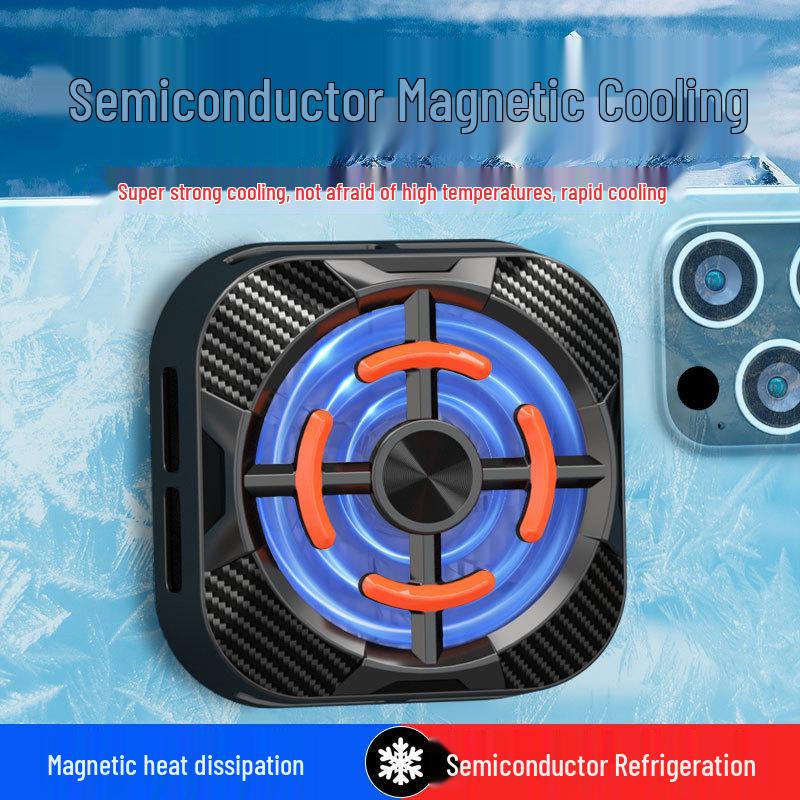 X79 Phone Cooler: Advanced Temperature Control Magnetic Cooling for Live Streaming and Gaming.