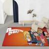 Adult Cartoon A-American DadS Floor Mat Eco-Friendly Flannel Doormat Non-Slip Odorless Soft Short Plush Indoor Floor Rug