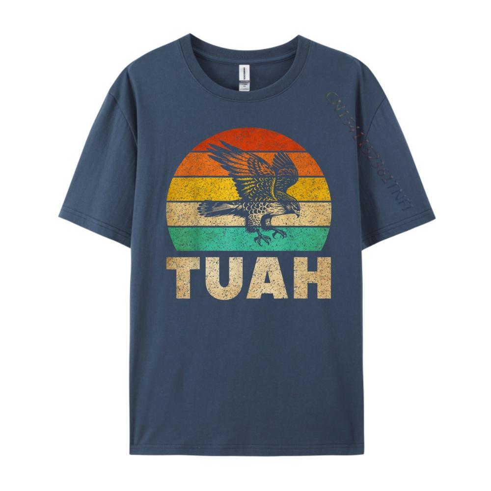 Vintage Hawk Tuah Hilarious Joke Adult Humor Gag Meme Funny Cotton Graphic Tees Cotton Comfort Sale Printed