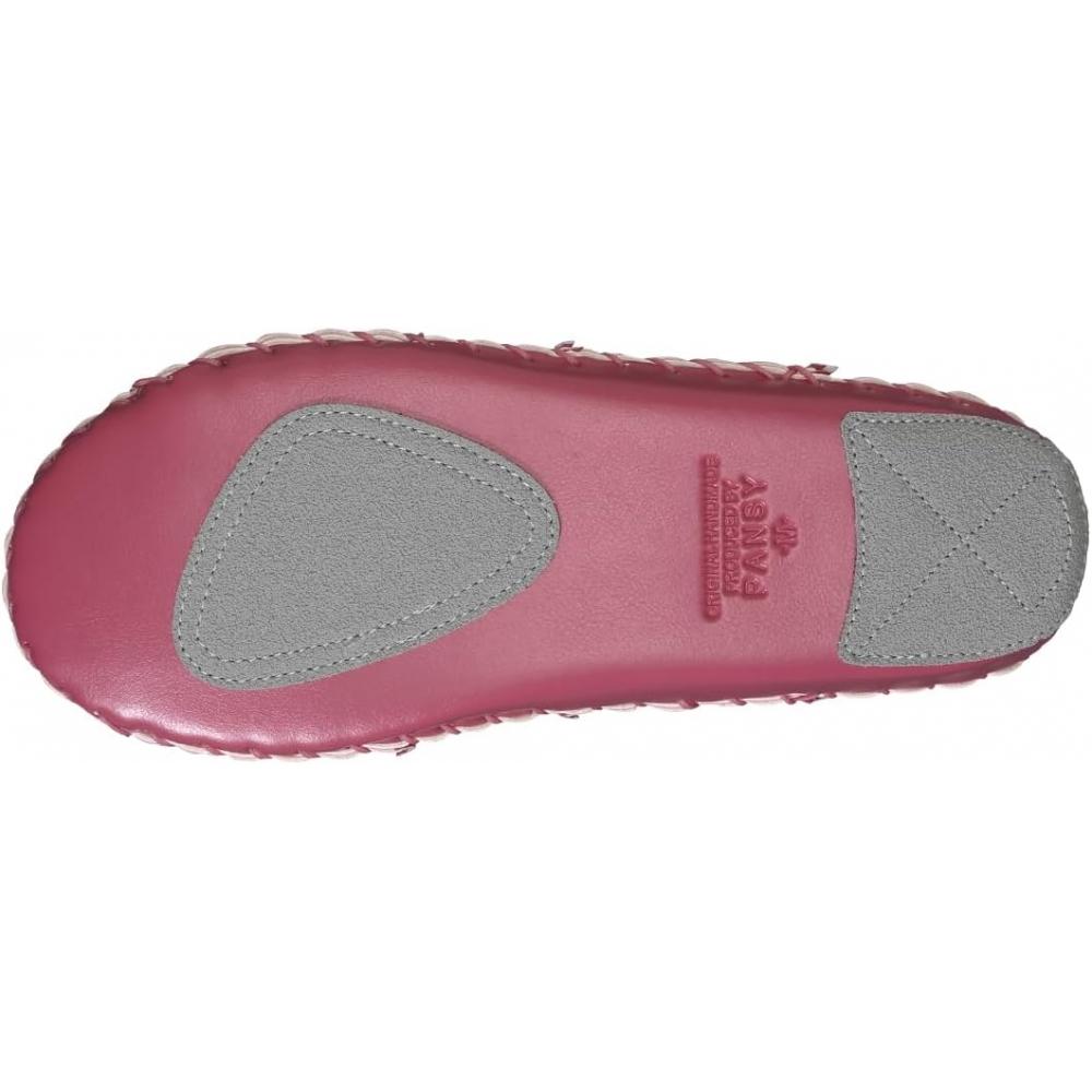 PanSy  PanSy  9370j PanSy Room Shoe  Made In Japan  Women S Hand Knitted Footbed  24.5 25.0 Cm  pInk