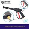 High-Pressure Washer Accessory: Extended Male Thread Water Gun for Car Wash (Item No. 05337)