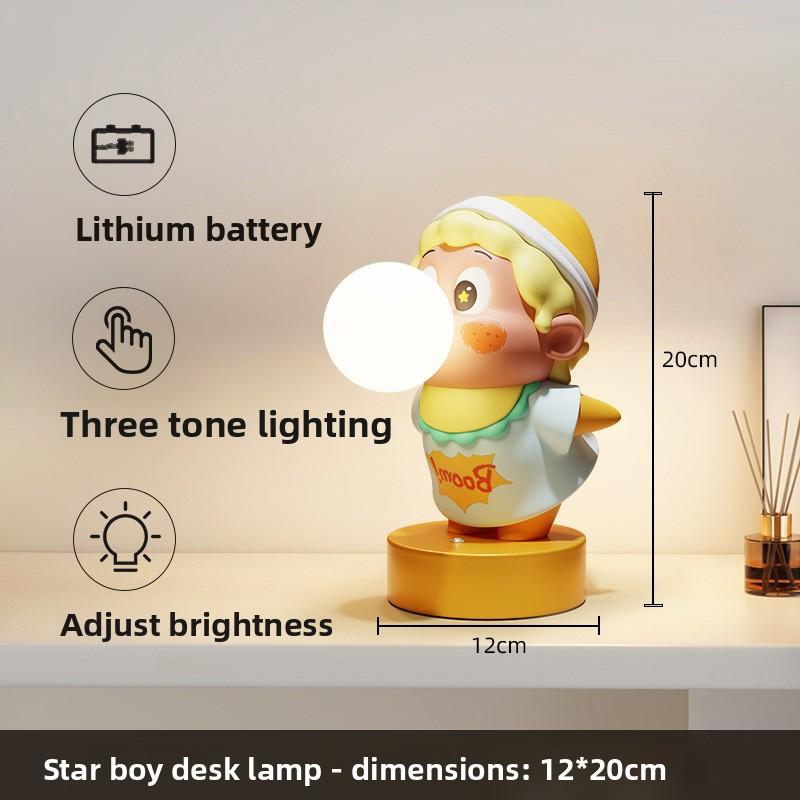 

Xingren Night Light Ambient Light Ornament Bedside Eye Protection Night Table Lamp Gift Girlfriend Christmas Birthday Gift [regular style]