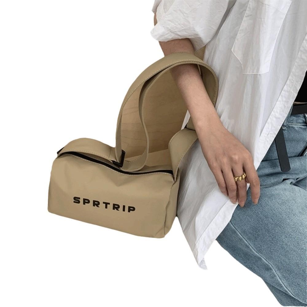 Adjustable Strap Sports Messenger Bag Casual Crossbody Pillow Bag Oxford Cloth Square Bag  Outdoor