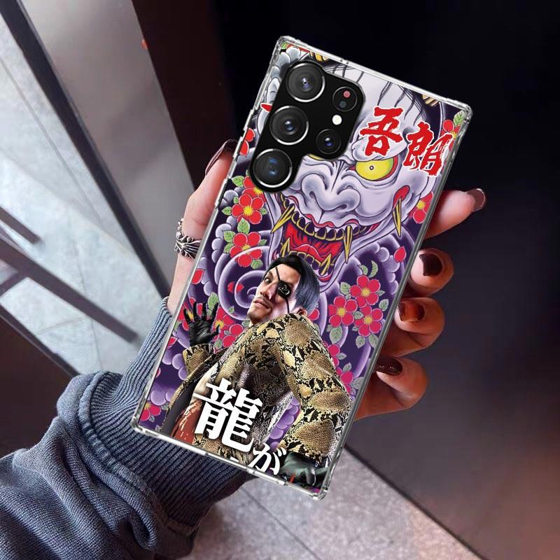 Yakuza 0 Game Phone Case For Samsung Galaxy S23 S24 S25 Edge S26 Ultra S22 + S21 Plus S20 FE Cover Silicone Print Shell Galaxy S