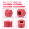 3/6Pcs Copper Pipe Cleaner Set (1/2, 3/4 And 1Inch) Copper Tube Brushes Plumbing Cleaning Brushes Twisted Wire Hole Brushes